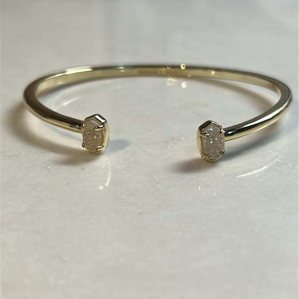 Kendra Scott Emilie Gold Cuff Adjustable Bracelet